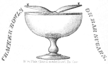 Cracker bowl or bar sugar, Bakewell Pears and Co. catalog, 1875, courtesy Thomas Pears IV
